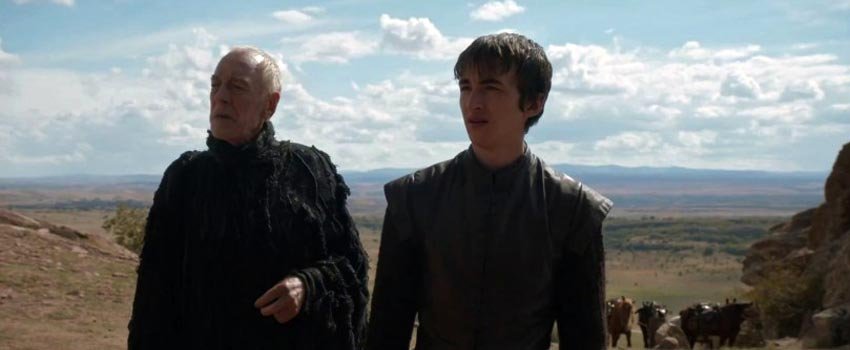 Corvo de Três Olhos e Bran Stark