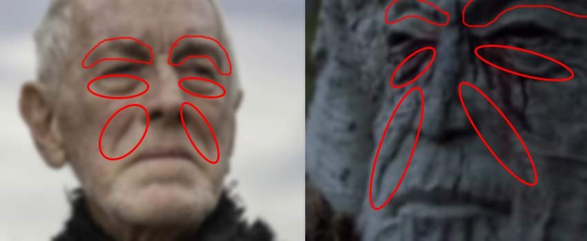 Corvo de Três Olhos e Represeiro