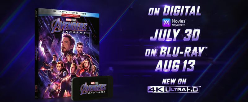 Lançamentos de Avengers: Endgame