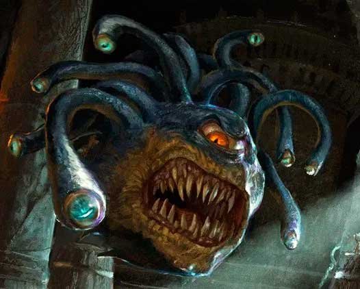 Beholder é uma das Criaturas que podem te matar instantaneamente