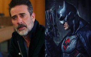 Jeffrey Dean Morgan usa o uniforme de Batman no Flashpoint para o Universo Estendido da DC em fanart