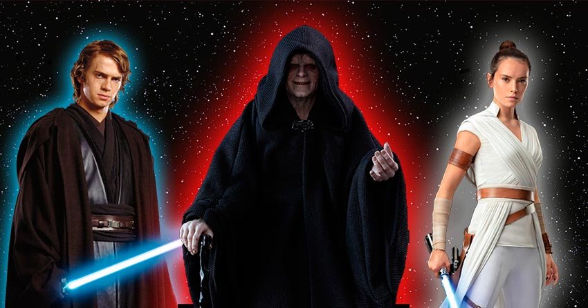 Teoria afirma que Anakin e Rey são irmãos