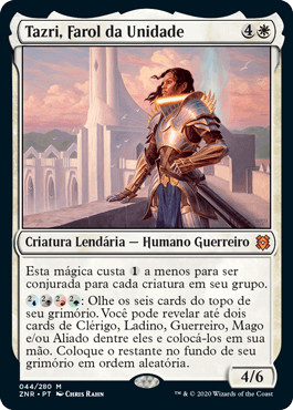 Tazri, Beacon of Unity from Zendikar Rising Spoiler