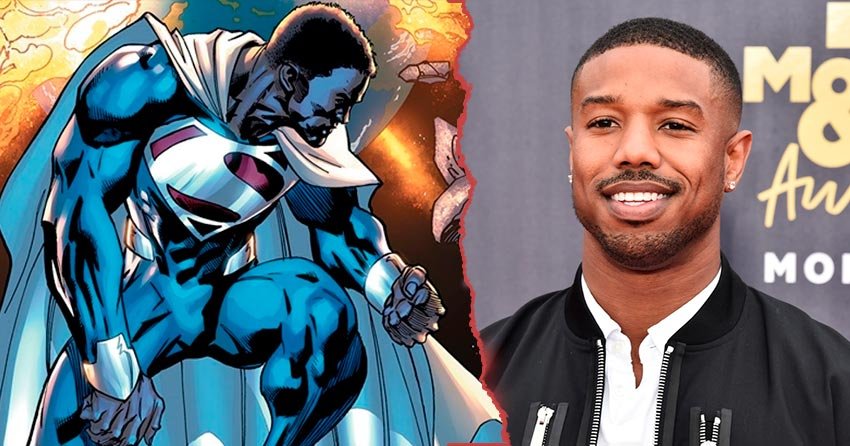 Veja-Michael-B.-Jordan-como-o-Superman-do-DCEU,-em-fanart