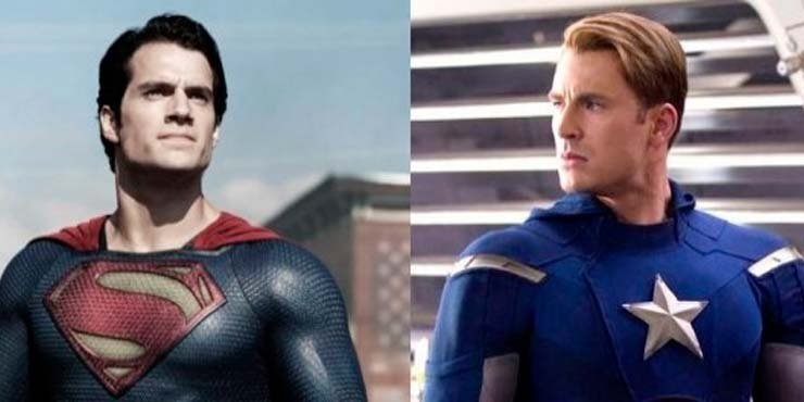 Superman-e-Capitão-America