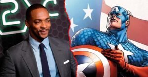 Veja Anthony Mackie Don usando o uniforme do Capitão América