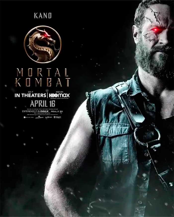 Conheça os primeiros posters oficiais do filme Mortal Kombat