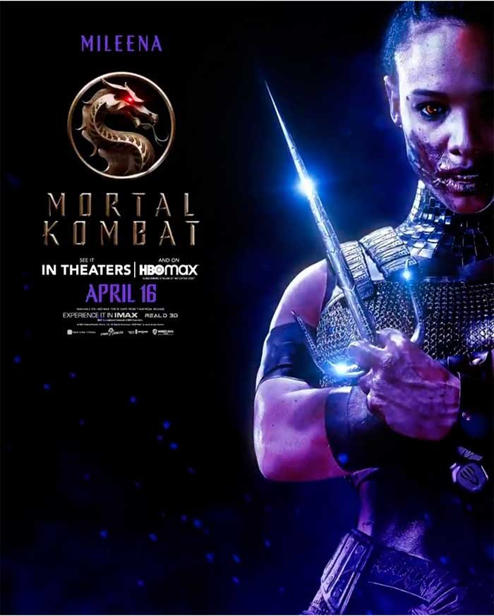 Sisi Stringer como Mileena
