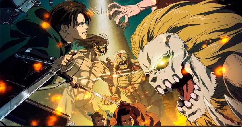 Revelado a sinopse do final da 4ª temporada de Attack on Titan