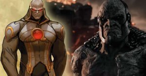 Nova arte conceitual, revela design alternativo do jovem Darkseid