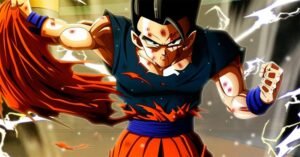 Gohan aparece utilizando o Instinto superior em arte feita por fã