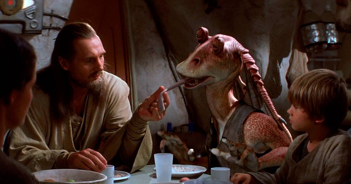 Negaria sua amizade com personagens como Anakin e Padmé